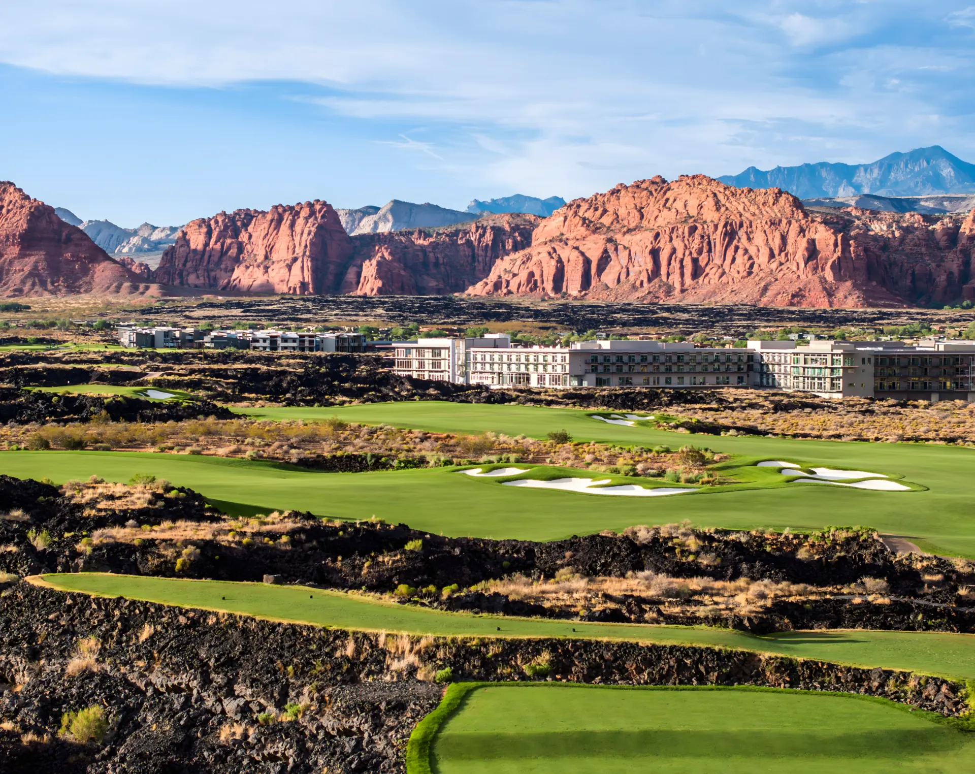 Interior of a Golf Village condo